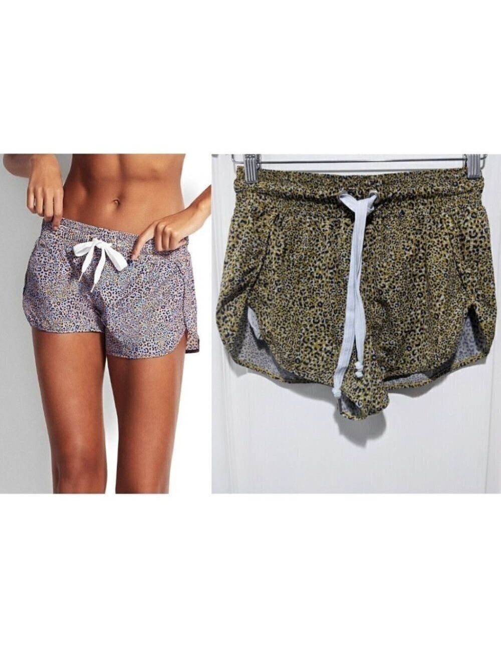 Seafolly | Spirit Animal Board Short in Gold/Blue leopard
